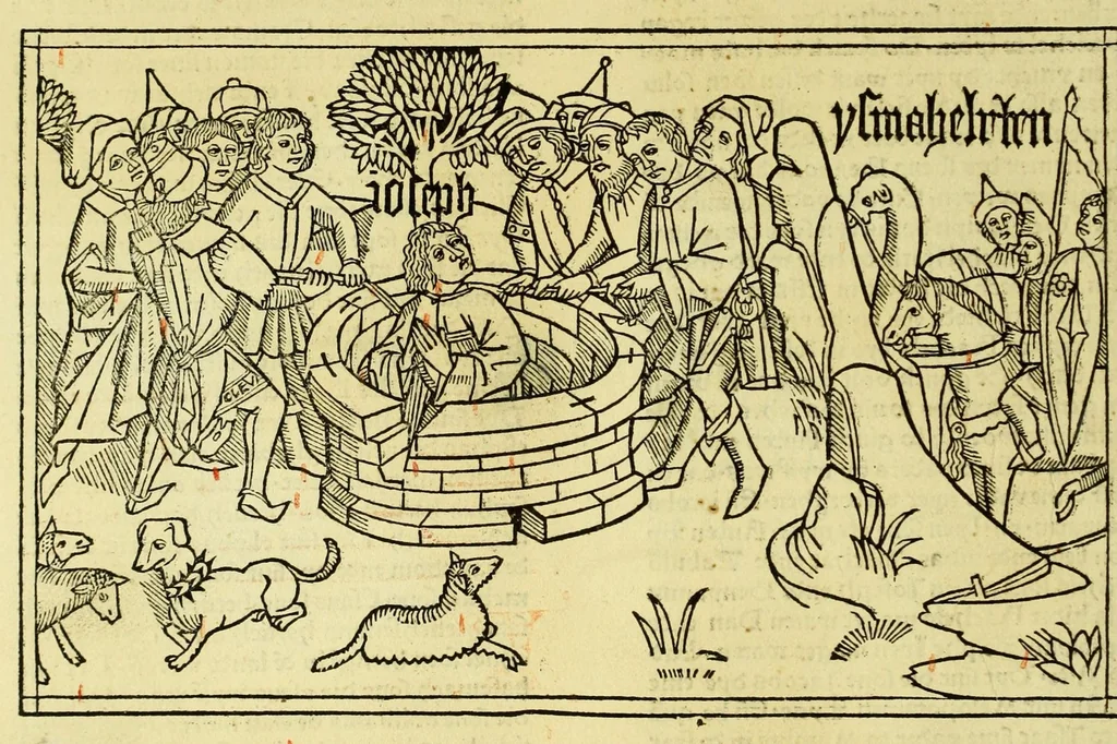 An illustration from [Biblia Germanica], leaf 38