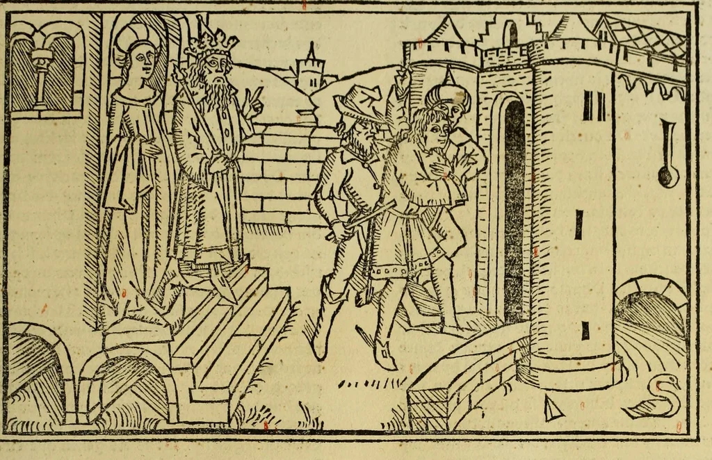 An illustration from [Biblia Germanica], leaf 41