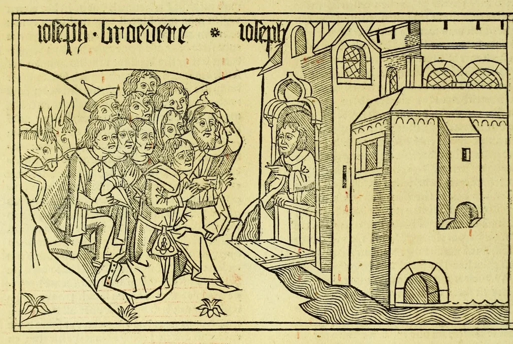 An illustration from [Biblia Germanica], leaf 44