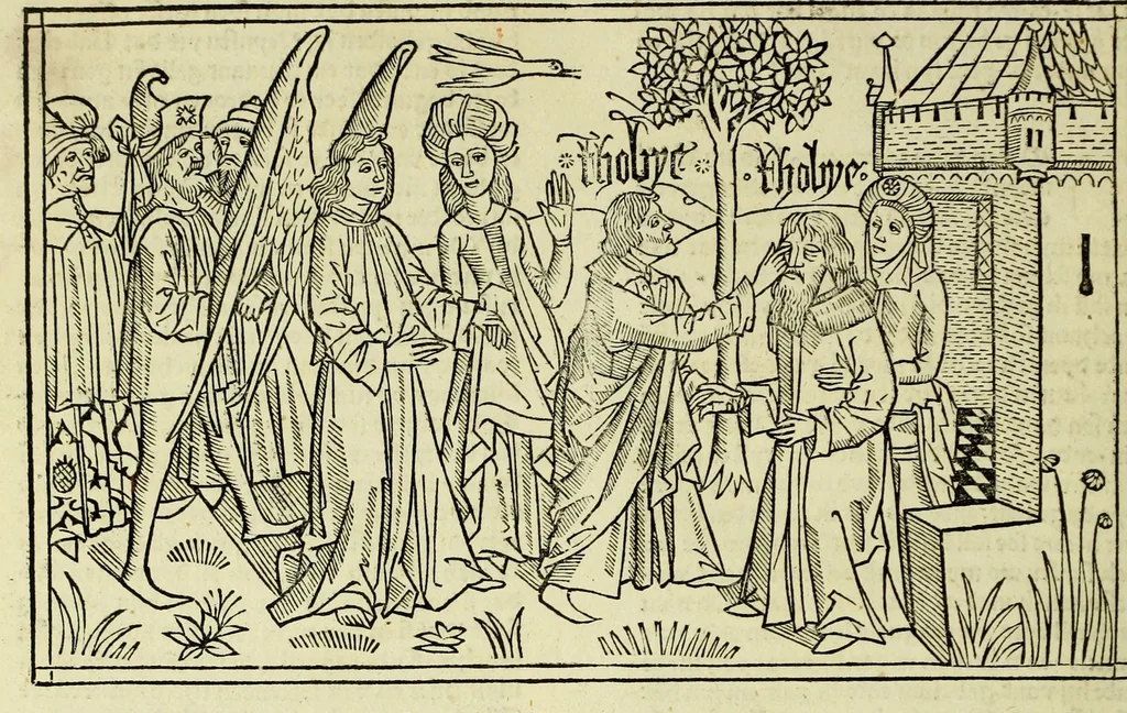 An illustration from [Biblia Germanica], leaf 442