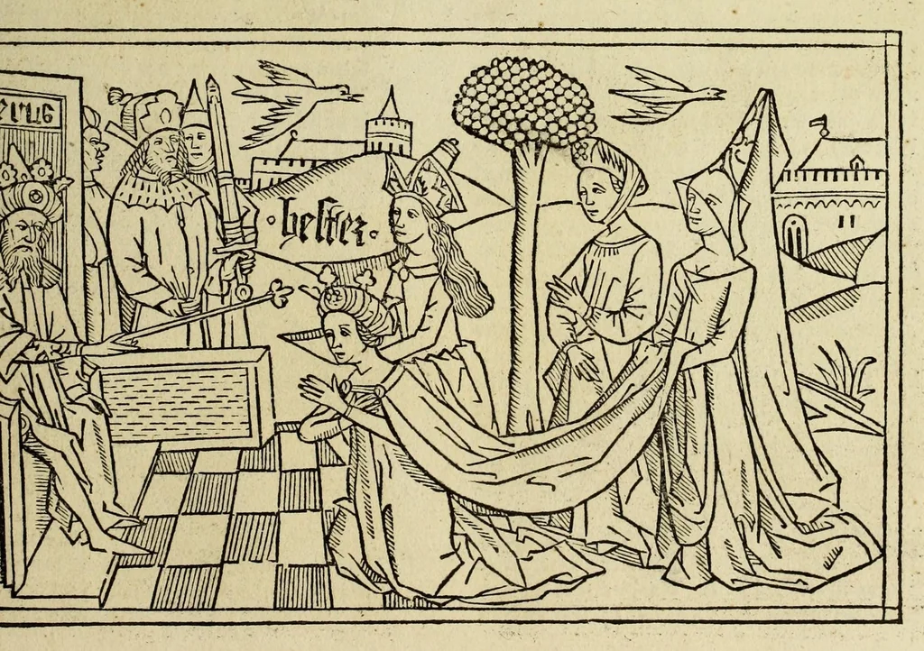 An illustration from [Biblia Germanica], leaf 457