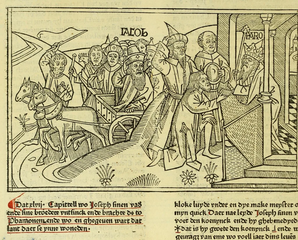 An illustration from [Biblia Germanica], leaf 50