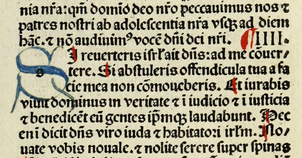 An illustration from [Biblia Latina], leaf 509