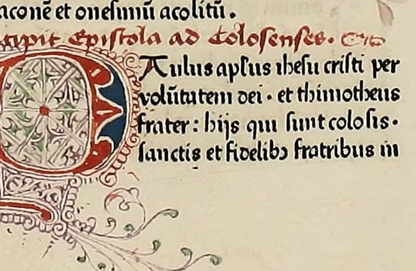 An illustration from [Biblia Latina], leaf 371
