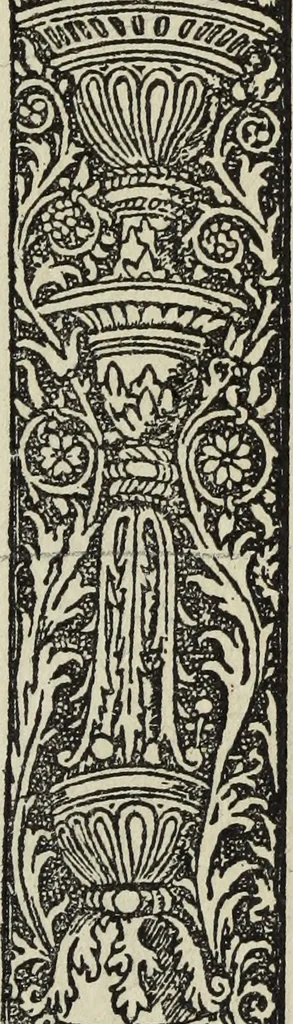 An illustration from Biblia pauperum, conteynynge thirty and eight wodecuttes illustrating the liif, parablis, and miraclis offe oure blessid Lord & Saviour Jhesus Crist, with the proper descrypciouns therof extracted fro the originall texte offe Iohn Wiclif.., 1885, leaf 104