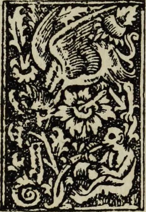 An illustration from Biblia pauperum, conteynynge thirty and eight wodecuttes illustrating the liif, parablis, and miraclis offe oure blessid Lord & Saviour Jhesus Crist, with the proper descrypciouns therof extracted fro the originall texte offe Iohn Wiclif.., 1885, leaf 113