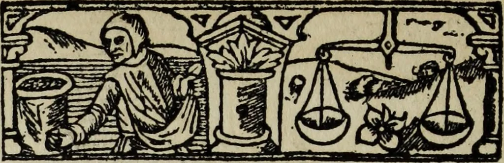 An illustration from Biblia pauperum, conteynynge thirty and eight wodecuttes illustrating the liif, parablis, and miraclis offe oure blessid Lord & Saviour Jhesus Crist, with the proper descrypciouns therof extracted fro the originall texte offe Iohn Wiclif.., 1885, leaf 133