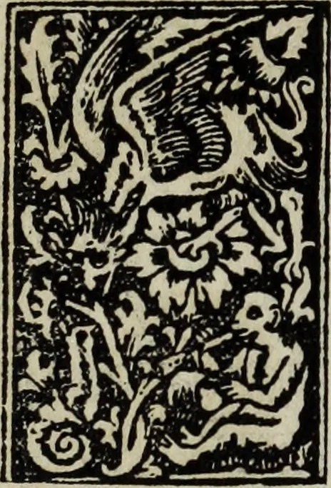 An illustration from Biblia pauperum, conteynynge thirty and eight wodecuttes illustrating the liif, parablis, and miraclis offe oure blessid Lord & Saviour Jhesus Crist, with the proper descrypciouns therof extracted fro the originall texte offe Iohn Wiclif.., 1885, leaf 165
