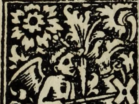 An illustration from Biblia pauperum, conteynynge thirty and eight wodecuttes illustrating the liif, parablis, and miraclis offe oure blessid Lord & Saviour Jhesus Crist, with the proper descrypciouns therof extracted fro the originall texte offe Iohn Wiclif.., 1885, leaf 165