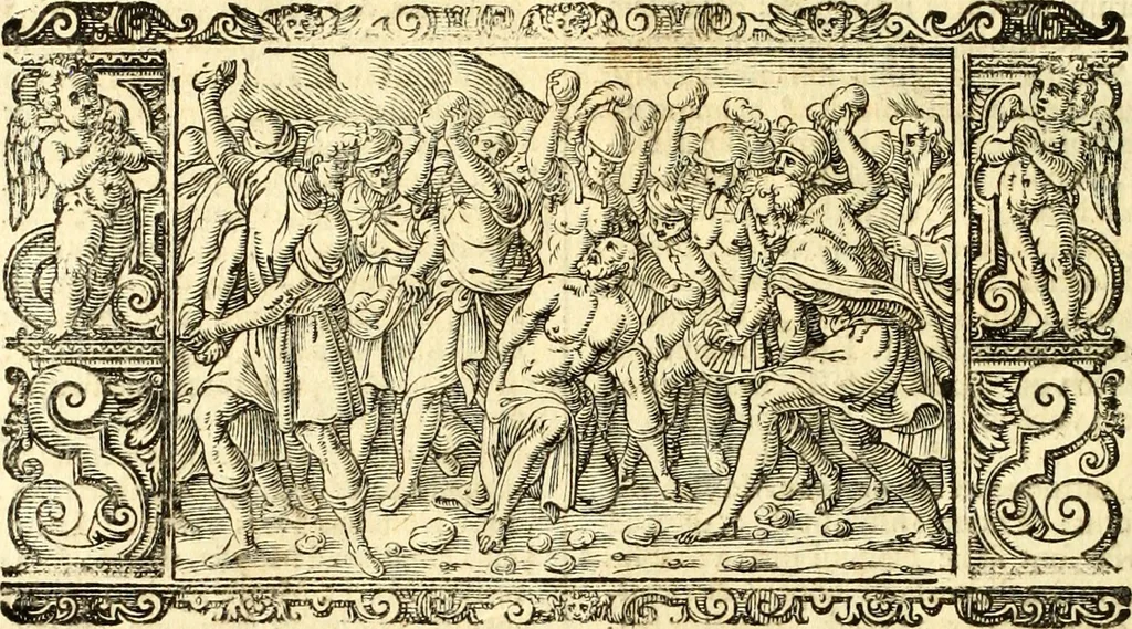 An illustration from Biblia Sacra Vulgatae Editionis : Sixti V, Pont. Max. ivssv recognita atque edita, 1669, leaf 115