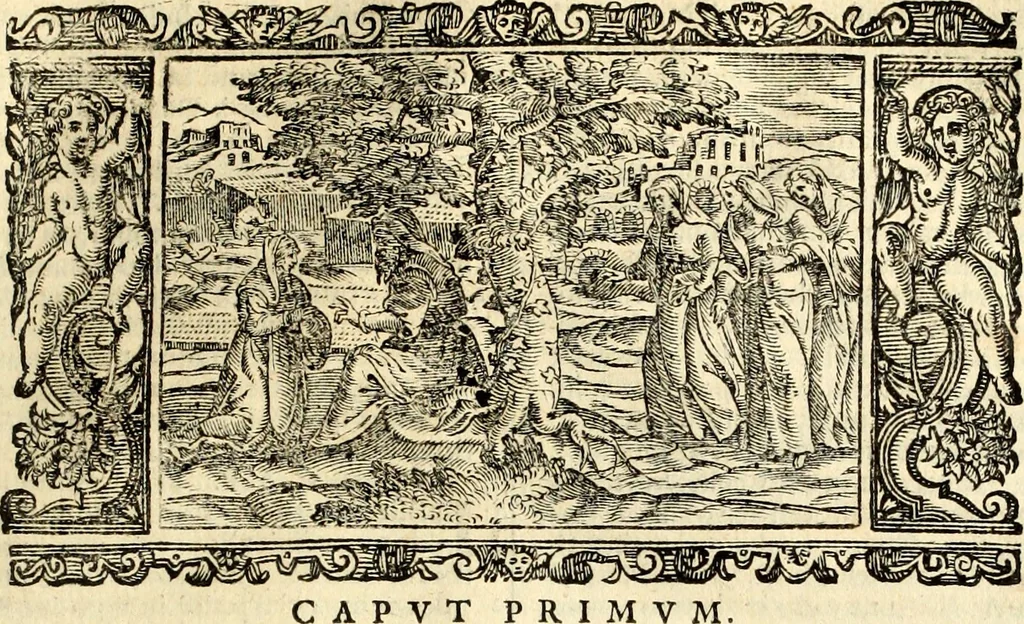 An illustration from Biblia Sacra Vulgatae Editionis : Sixti V, Pont. Max. ivssv recognita atque edita, 1669, leaf 208