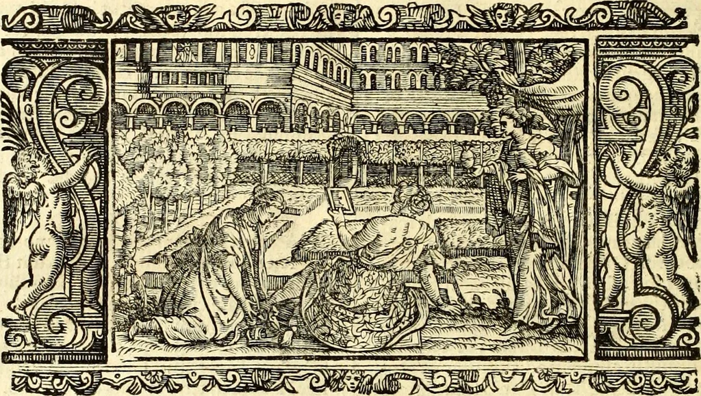 An illustration from Biblia Sacra Vulgatae Editionis : Sixti V, Pont. Max. ivssv recognita atque edita, 1669, leaf 243