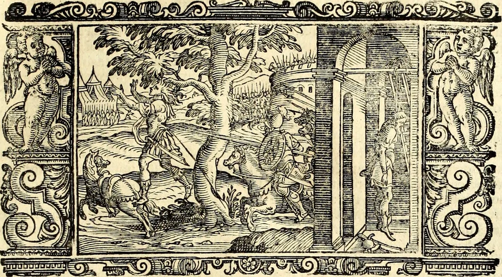 An illustration from Biblia Sacra Vulgatae Editionis : Sixti V, Pont. Max. ivssv recognita atque edita, 1669, leaf 250