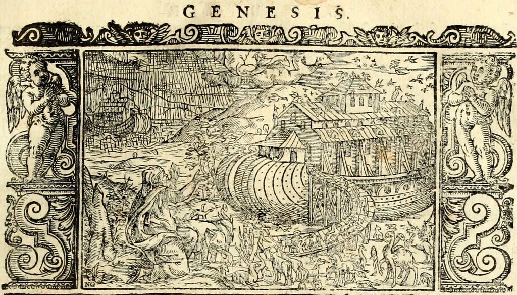 An illustration from Biblia Sacra Vulgatae Editionis : Sixti V, Pont. Max. ivssv recognita atque edita, 1669, leaf 26