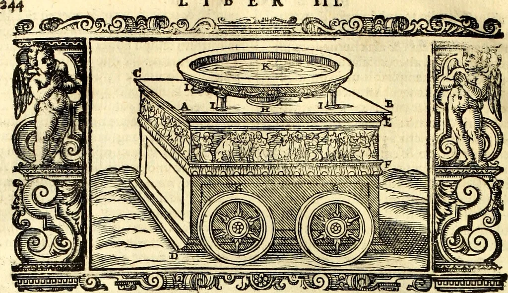 An illustration from Biblia Sacra Vulgatae Editionis : Sixti V, Pont. Max. ivssv recognita atque edita, 1669, leaf 265