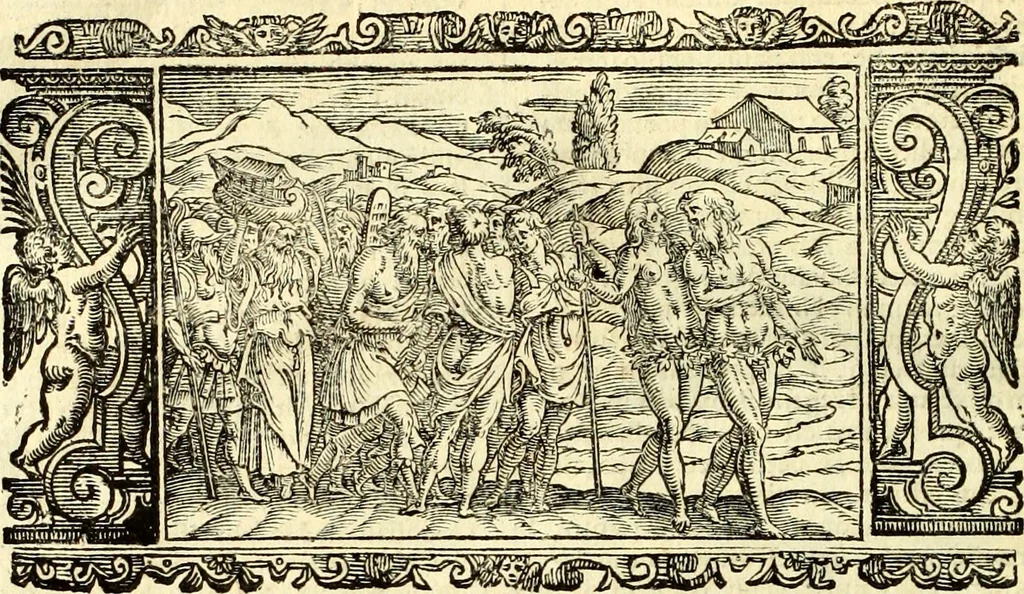 An illustration from Biblia Sacra Vulgatae Editionis : Sixti V, Pont. Max. ivssv recognita atque edita, 1669, leaf 305