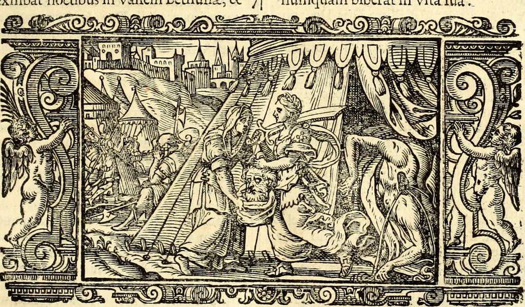 An illustration from Biblia Sacra Vulgatae Editionis : Sixti V, Pont. Max. ivssv recognita atque edita, 1669, leaf 380