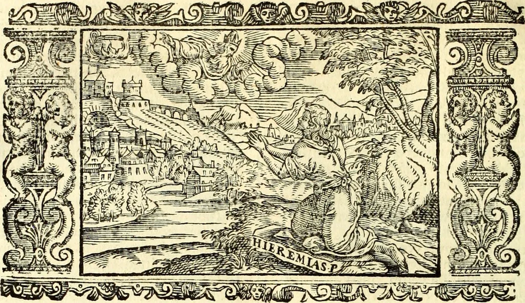An illustration from Biblia Sacra Vulgatae Editionis : Sixti V, Pont. Max. ivssv recognita atque edita, 1669, leaf 561