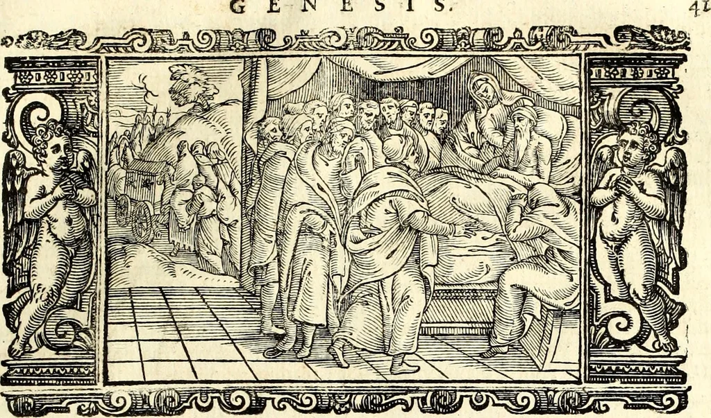 An illustration from Biblia Sacra Vulgatae Editionis : Sixti V, Pont. Max. ivssv recognita atque edita, 1669, leaf 62