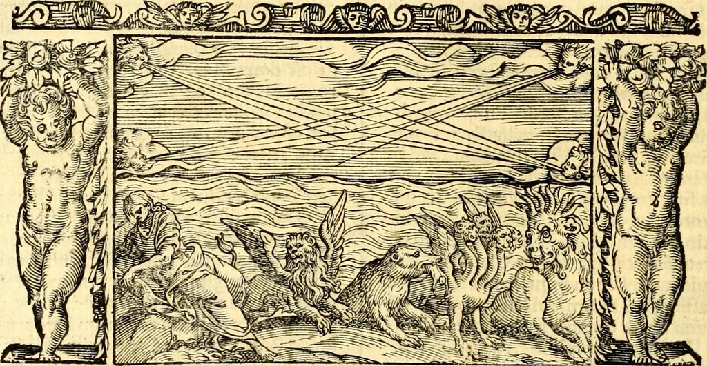 An illustration from Biblia Sacra Vulgatae Editionis : Sixti V, Pont. Max. ivssv recognita atque edita, 1669, leaf 651