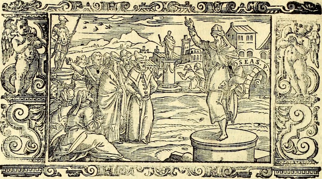 An illustration from Biblia Sacra Vulgatae Editionis : Sixti V, Pont. Max. ivssv recognita atque edita, 1669, leaf 659