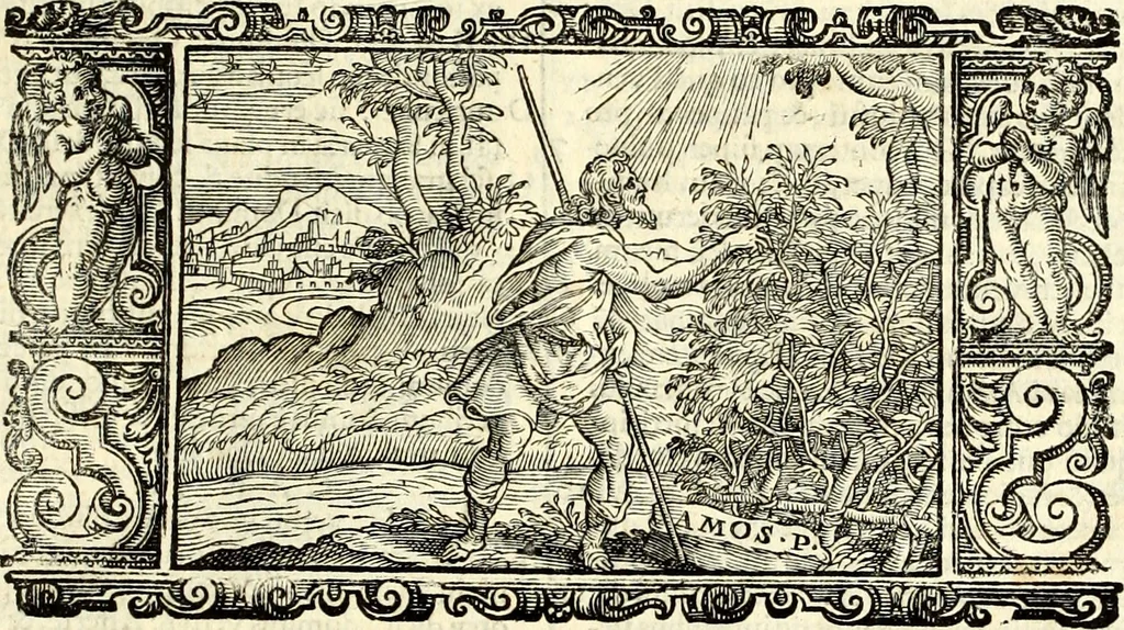 An illustration from Biblia Sacra Vulgatae Editionis : Sixti V, Pont. Max. ivssv recognita atque edita, 1669, leaf 666