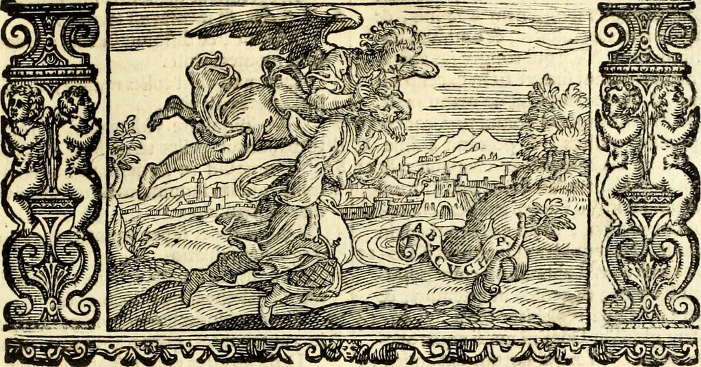 An illustration from Biblia Sacra Vulgatae Editionis : Sixti V, Pont. Max. ivssv recognita atque edita, 1669, leaf 678