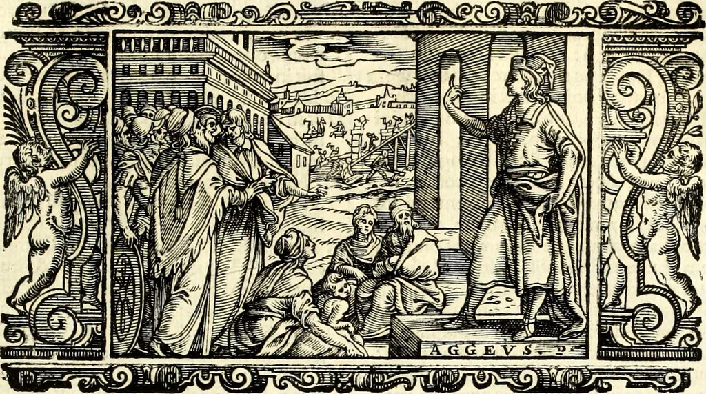 An illustration from Biblia Sacra Vulgatae Editionis : Sixti V, Pont. Max. ivssv recognita atque edita, 1669, leaf 682