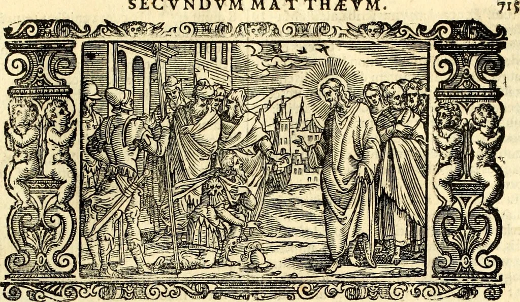 An illustration from Biblia Sacra Vulgatae Editionis : Sixti V, Pont. Max. ivssv recognita atque edita, 1669, leaf 736