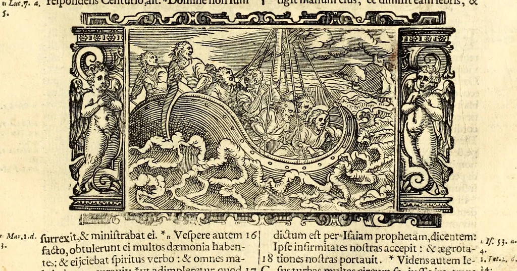 An illustration from Biblia Sacra Vulgatae Editionis : Sixti V, Pont. Max. ivssv recognita atque edita, 1669, leaf 736