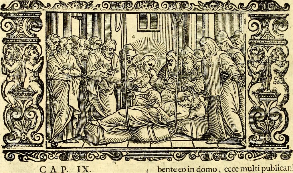 An illustration from Biblia Sacra Vulgatae Editionis : Sixti V, Pont. Max. ivssv recognita atque edita, 1669, leaf 737