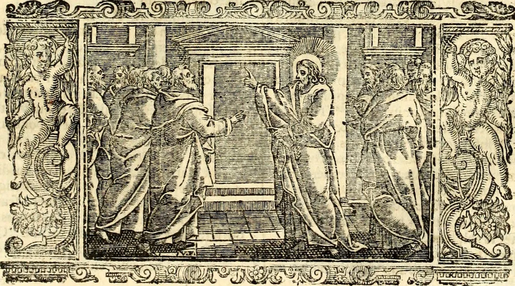 An illustration from Biblia Sacra Vulgatae Editionis : Sixti V, Pont. Max. ivssv recognita atque edita, 1669, leaf 738