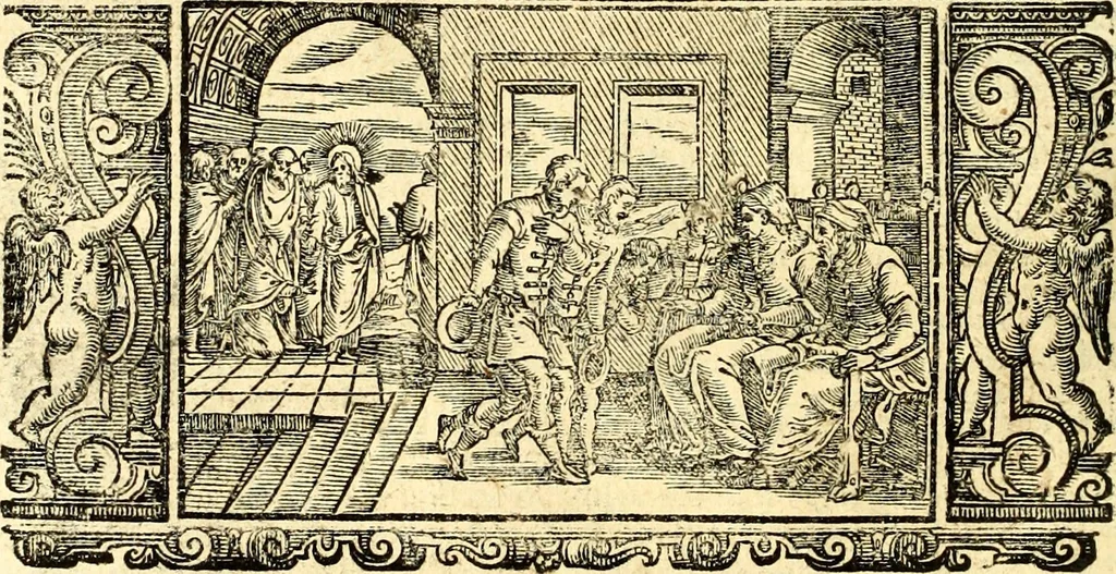 An illustration from Biblia Sacra Vulgatae Editionis : Sixti V, Pont. Max. ivssv recognita atque edita, 1669, leaf 745