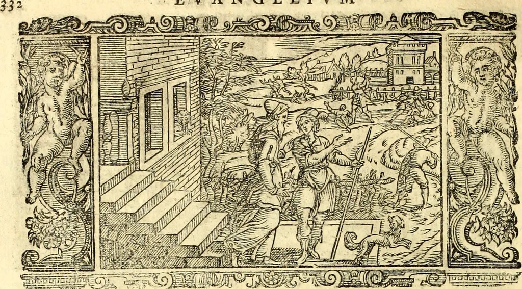 An illustration from Biblia Sacra Vulgatae Editionis : Sixti V, Pont. Max. ivssv recognita atque edita, 1669, leaf 753