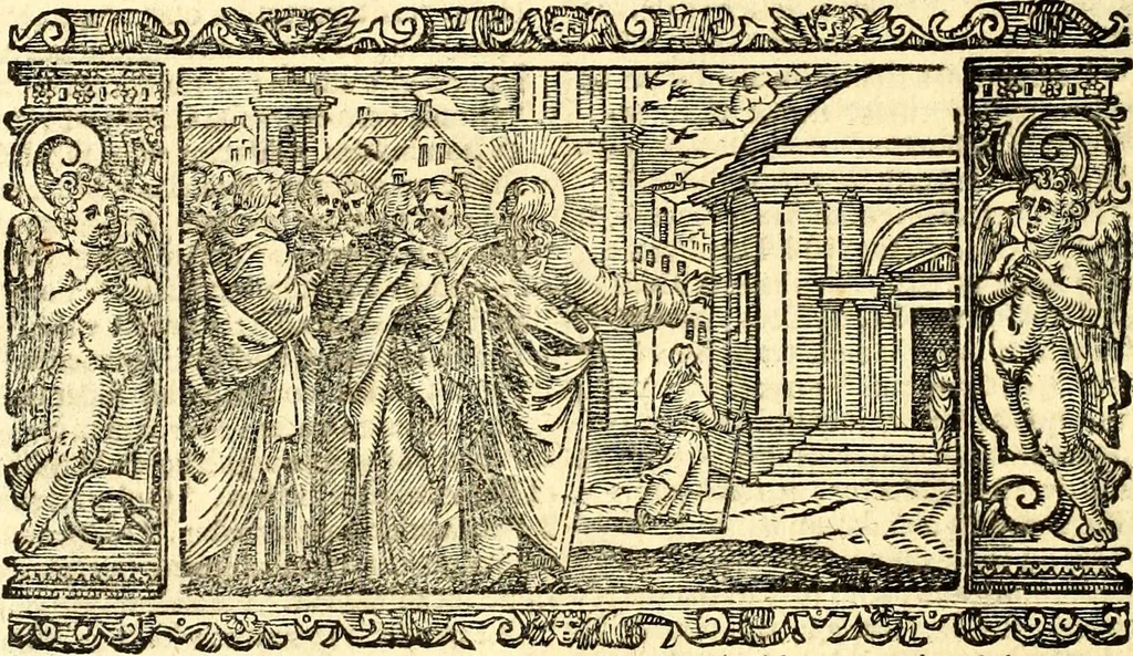 An illustration from Biblia Sacra Vulgatae Editionis : Sixti V, Pont. Max. ivssv recognita atque edita, 1669, leaf 755
