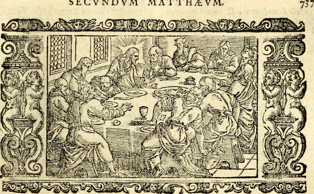 An illustration from Biblia Sacra Vulgatae Editionis : Sixti V, Pont. Max. ivssv recognita atque edita, 1669, leaf 758