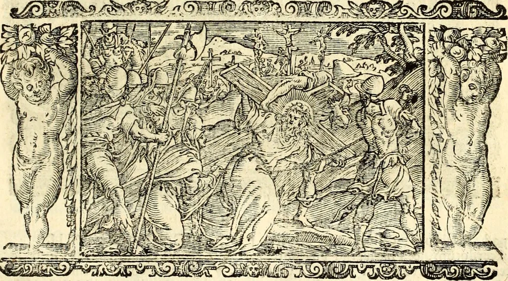 An illustration from Biblia Sacra Vulgatae Editionis : Sixti V, Pont. Max. ivssv recognita atque edita, 1669, leaf 760