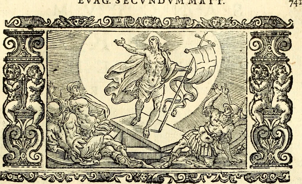 An illustration from Biblia Sacra Vulgatae Editionis : Sixti V, Pont. Max. ivssv recognita atque edita, 1669, leaf 762