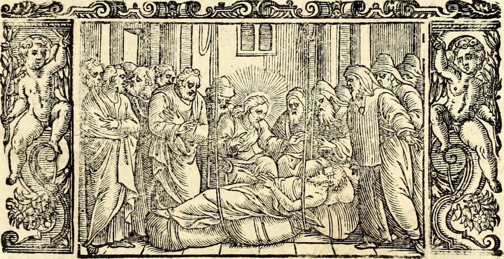 An illustration from Biblia Sacra Vulgatae Editionis : Sixti V, Pont. Max. ivssv recognita atque edita, 1669, leaf 764