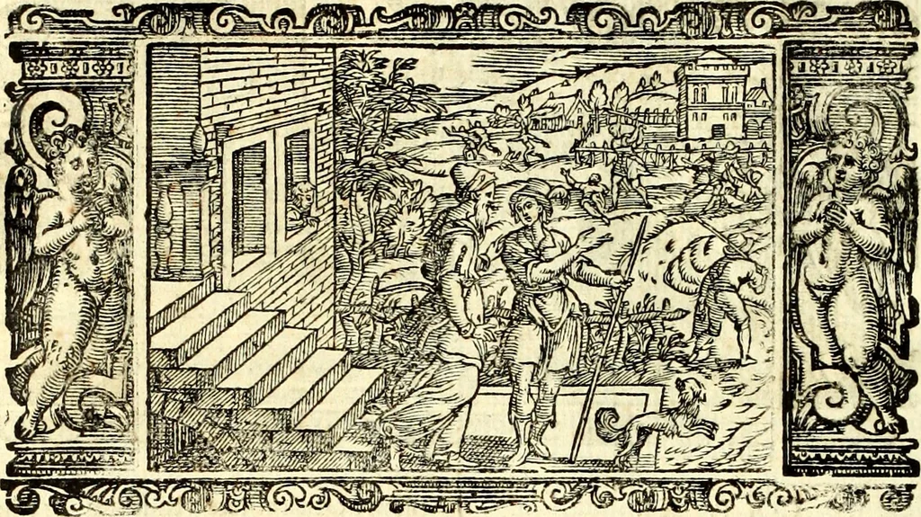 An illustration from Biblia Sacra Vulgatae Editionis : Sixti V, Pont. Max. ivssv recognita atque edita, 1669, leaf 775
