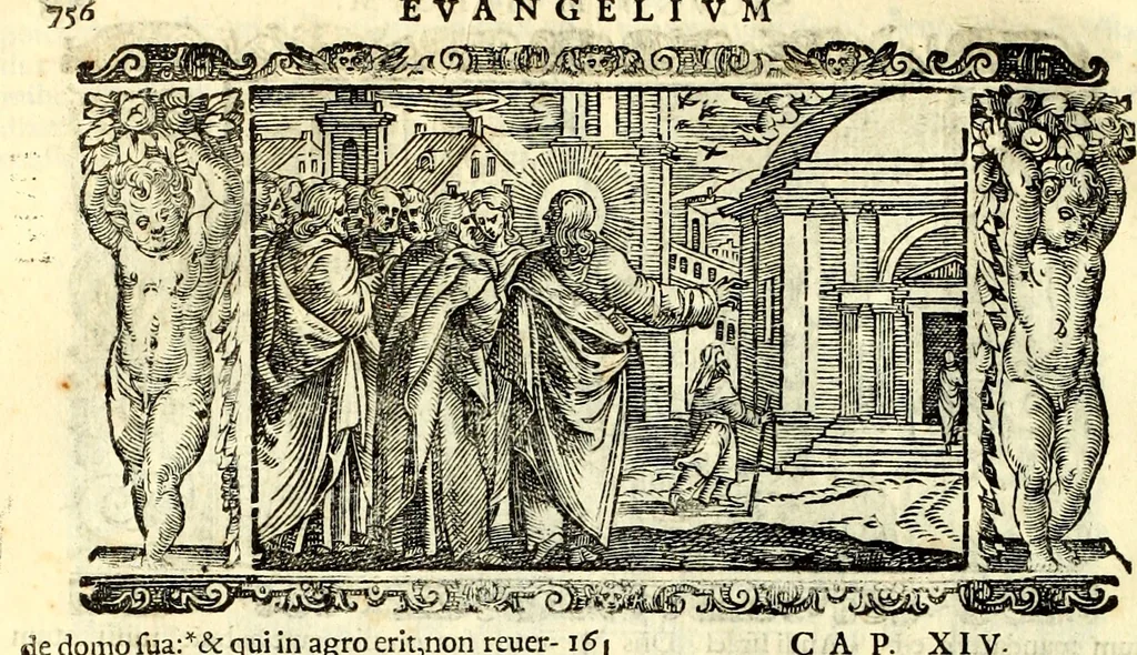 An illustration from Biblia Sacra Vulgatae Editionis : Sixti V, Pont. Max. ivssv recognita atque edita, 1669, leaf 777