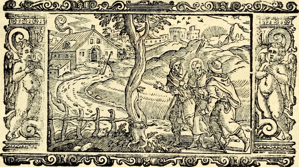An illustration from Biblia Sacra Vulgatae Editionis : Sixti V, Pont. Max. ivssv recognita atque edita, 1669, leaf 780