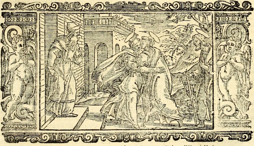 An illustration from Biblia Sacra Vulgatae Editionis : Sixti V, Pont. Max. ivssv recognita atque edita, 1669, leaf 782