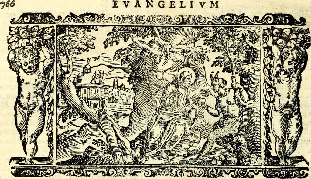 An illustration from Biblia Sacra Vulgatae Editionis : Sixti V, Pont. Max. ivssv recognita atque edita, 1669, leaf 787
