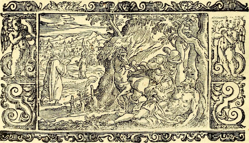 An illustration from Biblia Sacra Vulgatae Editionis : Sixti V, Pont. Max. ivssv recognita atque edita, 1669, leaf 795