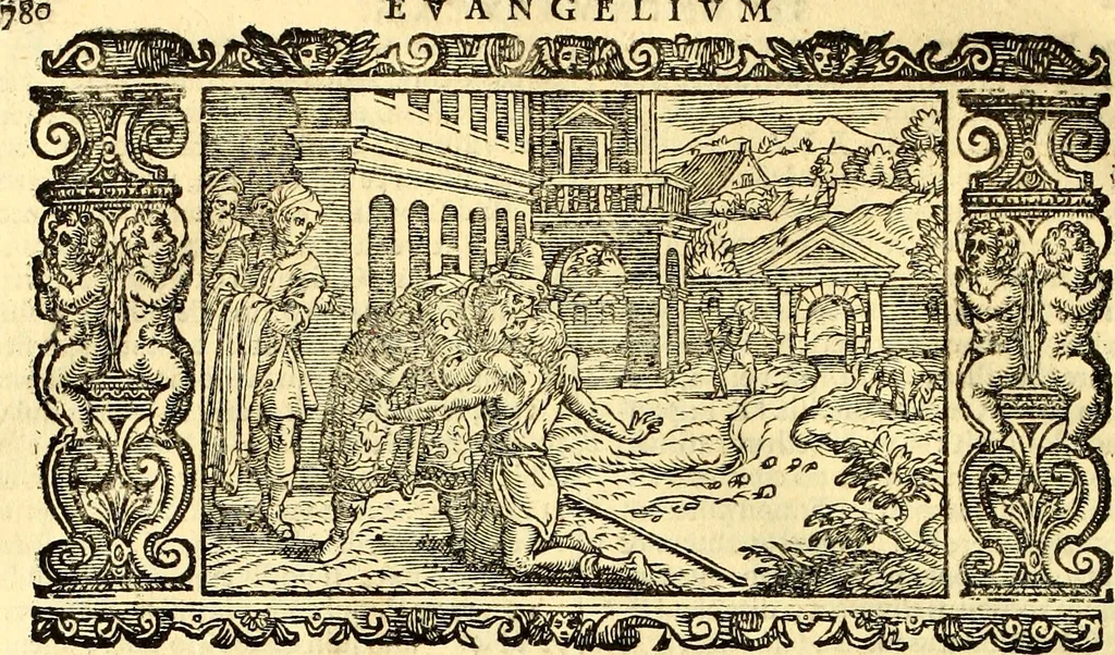 An illustration from Biblia Sacra Vulgatae Editionis : Sixti V, Pont. Max. ivssv recognita atque edita, 1669, leaf 801