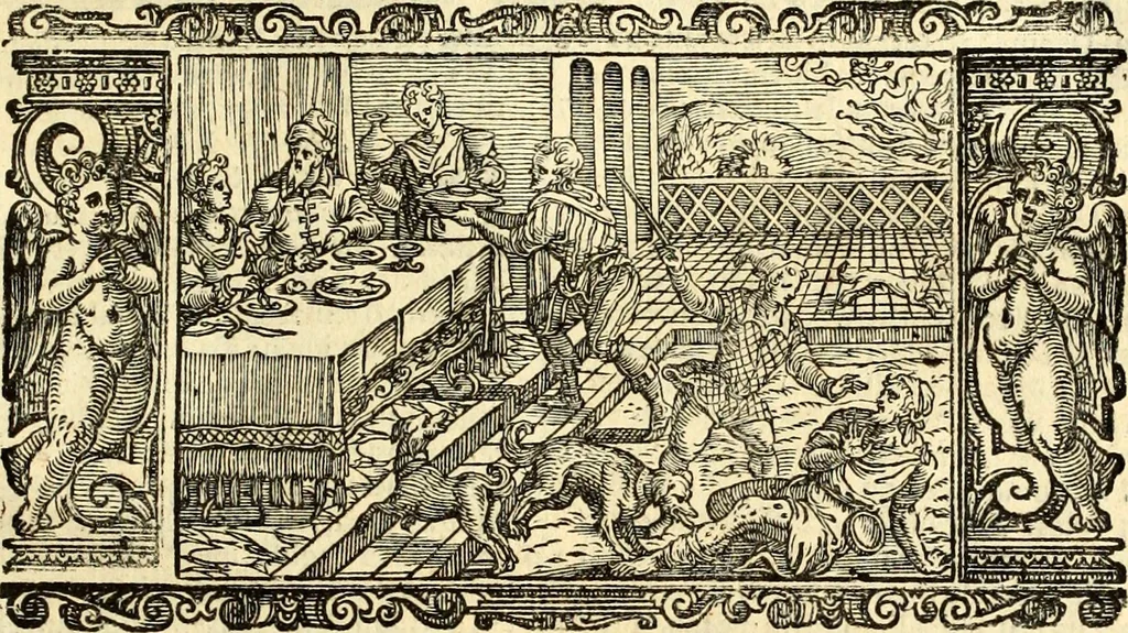 An illustration from Biblia Sacra Vulgatae Editionis : Sixti V, Pont. Max. ivssv recognita atque edita, 1669, leaf 802
