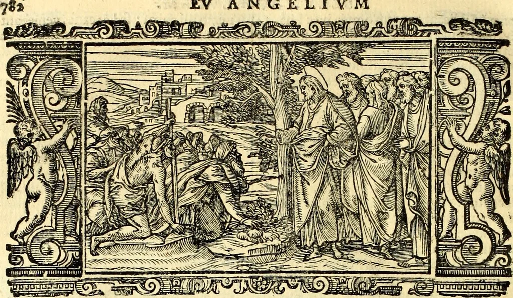 An illustration from Biblia Sacra Vulgatae Editionis : Sixti V, Pont. Max. ivssv recognita atque edita, 1669, leaf 803