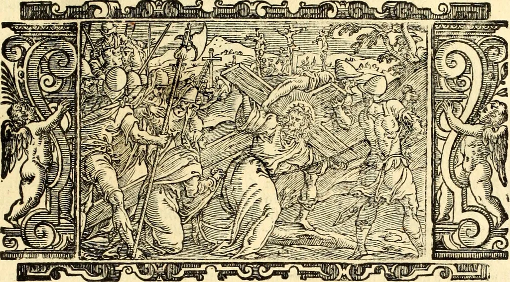 An illustration from Biblia Sacra Vulgatae Editionis : Sixti V, Pont. Max. ivssv recognita atque edita, 1669, leaf 810