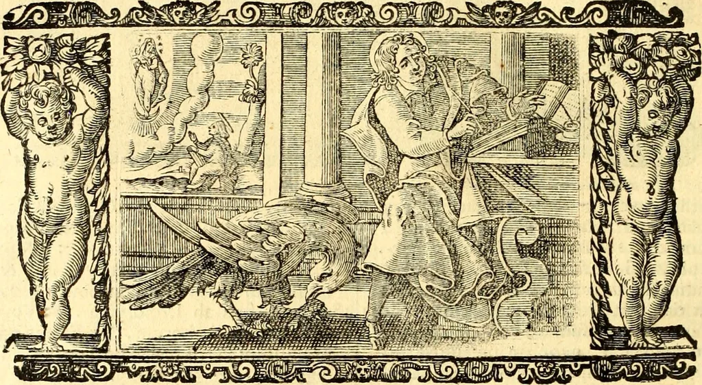 An illustration from Biblia Sacra Vulgatae Editionis : Sixti V, Pont. Max. ivssv recognita atque edita, 1669, leaf 813